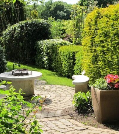 A sövények nemcsak takarnak, de öltöztetnek is.